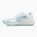 Обувки за хандбал PUMA Accelerate Pro 4 Game On puma white/baltic sea blue/fresh water