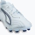 Детски футболни обувки PUMA Ultra 6 Play FG/AG Jr ice blue/puma white/blue jewel 7