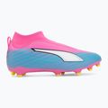 Детски футболни обувки PUMA Ultra 6 Match+ LL FG/AG Jr poison pink/puma wht/sun stream/bright aqua/puma blk 2