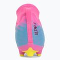 Детски футболни обувки PUMA Ultra 6 Match+ LL FG/AG Jr poison pink/puma wht/sun stream/bright aqua/puma blk 6