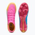 Футболни обувки PUMA Ultra 6 Pro FG/AG poison pink/puma wht/sunstream/bright aqua/puma blk 5