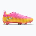 Детски футболни обувки PUMA Ultra 6 Pro Jr FG/AG poison pink/puma wht/sunstream/bright aqua/puma blk 2