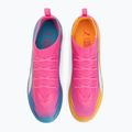 Детски футболни обувки PUMA Ultra 6 Pro Jr FG/AG poison pink/puma wht/sunstream/bright aqua/puma blk 5