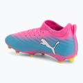 Детски футболни обувки PUMA Ultra 6 Match FG/AG Jr poison pink/puma wht/sun stream/bright aqua/puma blk 3