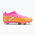 Детски футболни обувки PUMA Ultra 6 Match FG/AG Jr poison pink/puma wht/sun stream/bright aqua/puma blk 2
