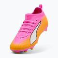 Детски футболни обувки PUMA Ultra 6 Match FG/AG Jr poison pink/puma wht/sun stream/bright aqua/puma blk 4