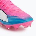 Футболни обувки PUMA Ultra 6 Match + FG/AG poison pink/puma wht/sun stream/bright aqua/puma blk 7