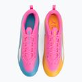Детски футболни обувки PUMA Ultra 6 Play FG/AG Jr poison pink/puma wht/sun stream/bright aqua/puma blk 5