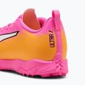 Детски футболни обувки PUMA Ultra 6 Play TT Jr poison pink/puma wht/sun stream/bright aqua/puma blk 6