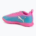 Детски футболни обувки PUMA Ultra 6 Play TT Jr poison pink/puma wht/sun stream/bright aqua/puma blk 3