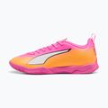 Детски футболни обувки PUMA Ultra 6 Play It Jr poison pink/puma wht/sun stream/bright aqua/puma blk 2
