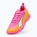 Детски футболни обувки PUMA Ultra 6 Play It Jr poison pink/puma wht/sun stream/bright aqua/puma blk 3