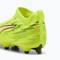 Детски футболни обувки PUMA Ultra 6 Match FG/AG Jr yellow alert/puma black/glowing red/lime squeeze 8