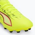 Детски футболни обувки PUMA Ultra 6 Match FG/AG Jr yellow alert/puma black/glowing red/lime squeeze 7