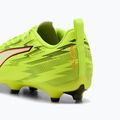 Детски футболни обувки PUMA Ultra 6 Play FG/AG Jr yellow alert/puma black/glowing red/lime squeeze 10