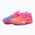Баскетболни обувки PUMA All-Pro NITRO 2 Elite poison pink/ultra blue/lime squeeze 3
