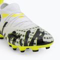 Детски футболни обувки PUMA Future 9 Match Creativity Fg/Ag Jr yellow alert/mint jelly/puma white/puma black 7