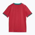 Детска футболна фланелка PUMA FPF Portugal Home Jersey Replica Club Jr червено/зелено 2