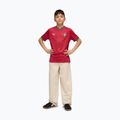 Детска футболна фланелка PUMA FPF Portugal Home Jersey Replica Club Jr червено/зелено 4