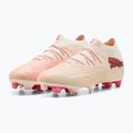 Футболни обувки PUMA Future 9 Ultimate FG sugared almond/puma white/ultra red/puma black 3