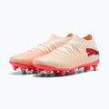 Футболни обувки PUMA Future 9 Match MxSG sugared almond/puma white/ultra red/puma black 4