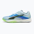 Обувки за хандбал PUMA Accelerate Nitro SQD 5 aqua glow/puma black/green glare/royal sapphire