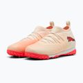 Детски футболни обувки PUMA Future 9 Match TT+ Mid Jr sugared almond/puma white/ultra red/puma black 3