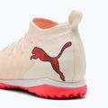 Детски футболни обувки PUMA Future 9 Match TT+ Mid Jr sugared almond/puma white/ultra red/puma black 6