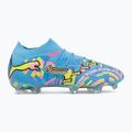 Футболни обувки PUMA Future 9 Ultimate Advanced Level FG puma white/blue glimmer/pink glimmer/yellow alert 2