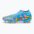 Футболни обувки PUMA Future 9 Ultimate Advanced Level FG puma white/blue glimmer/pink glimmer/yellow alert