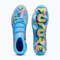 Футболни обувки PUMA Future 9 Ultimate Advanced Level FG puma white/blue glimmer/pink glimmer/yellow alert 5