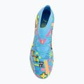 Футболни обувки PUMA Future 9 Match Advanced Level FG/AG puma white/blue glimmer/pink glimmer/yellow alert 5