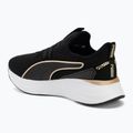 Дамски обувки PUMA Softride Sabrina Polished Chrome puma black/puma white/puma gold 3