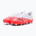 Детски футболни обувки PUMA Ultra 7 Match FG/AG Jr ultra red/puma black/puma white 3