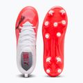 Детски футболни обувки PUMA Ultra 7 Match FG/AG Jr ultra red/puma black/puma white 5