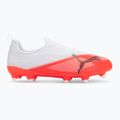 Детски футболни обувки PUMA Ultra 7 Match LL FG/AG Jr ultra red/puma black/puma white 2