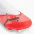 Детски футболни обувки PUMA Ultra 7 Match LL FG/AG Jr ultra red/puma black/puma white 7