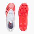Детски футболни обувки PUMA Ultra 7 Play V FG/AG RB Jr ultra red/puma black/puma white 5