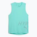 Мъжка тренировъчна тениска Puma Hyrx Pwrmode Training Tank intense turquise 4