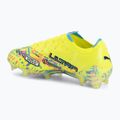 Футболни обувки PUMA Ultra Nitro 7 Ultimate Advanced Level FG puma white/blue glimmer/pink glimmer/yellow alert 3
