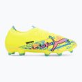 Футболни обувки PUMA Ultra Nitro 7 Match Advanced Level FG/AG puma white/blue glimmer/pink glimmer/yellow alert 2