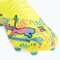 Футболни обувки PUMA Ultra Nitro 7 Match Advanced Level FG/AG puma white/blue glimmer/pink glimmer/yellow alert 7