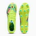 Футболни обувки PUMA Ultra Nitro 7 Match Advanced Level FG/AG puma white/blue glimmer/pink glimmer/yellow alert 3