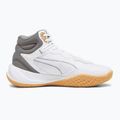 Мъжки баскетболни обувки PUMA Playmaker Pro Mid Trophies ash gray/cast iron/puma gold 9