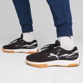 Мъжки спортни обувки за зала PUMA Varion II puma black/cool light grey/yellow blaze/gum 8