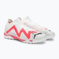 PUMA Future Match TT мъжки футболни обувки puma white/puma black/fire orchid 4