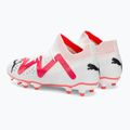 Детски футболни обувки PUMA Future Pro FG/AG Jr puma white/puma black/fire orchid 3