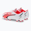 Мъжки футболни обувки PUMA Ultra Play FG/AG puma white/puma black/fire orchid 3