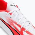 Мъжки футболни обувки PUMA Ultra Play FG/AG puma white/puma black/fire orchid 8