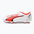 Мъжки футболни обувки PUMA Ultra Play FG/AG puma white/puma black/fire orchid 11